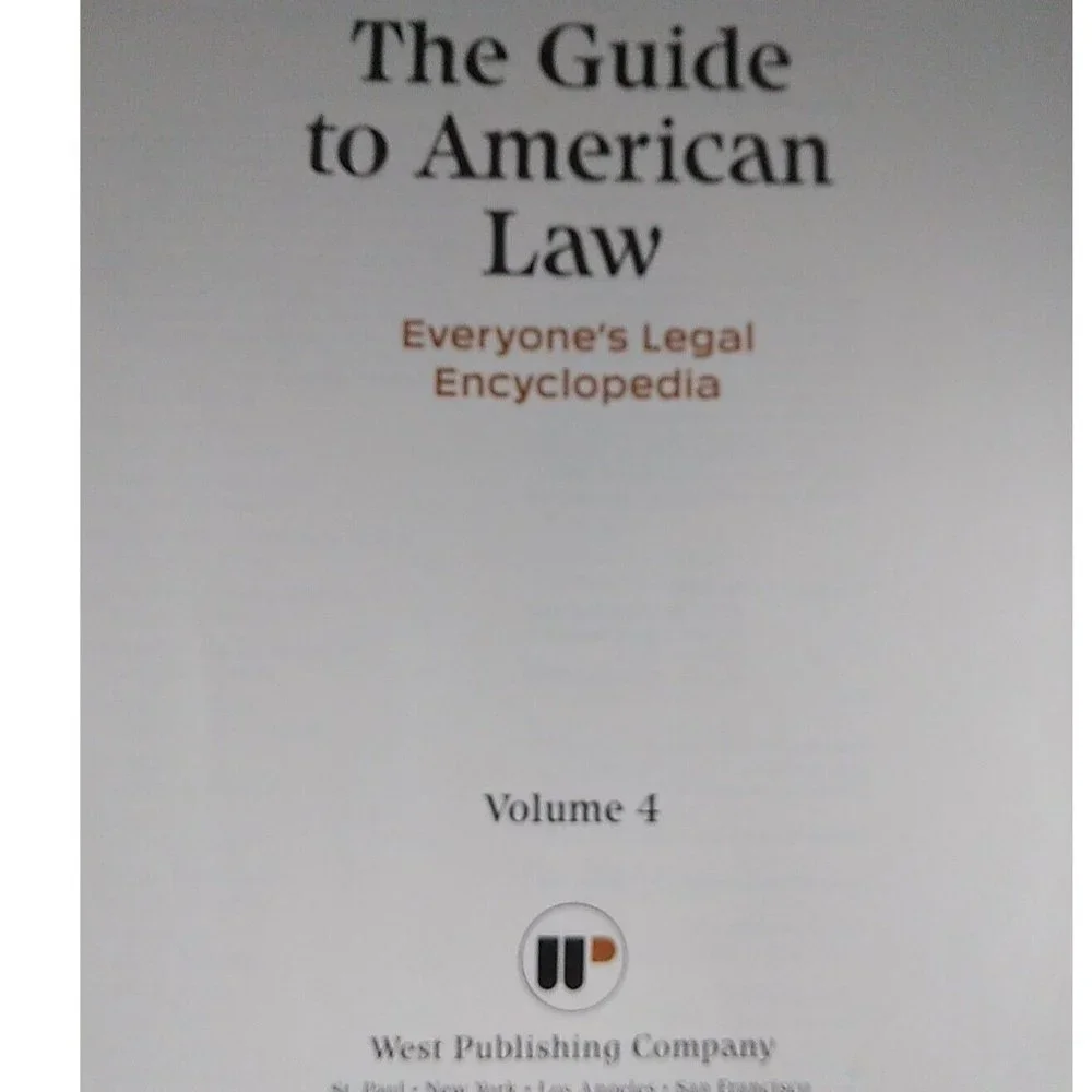 The Guide to American Law Everyone's Legal Encyclopedia Volume 4 CTA-Espionage